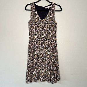 Loft Womens Floral Sleeveless Dress Size 4